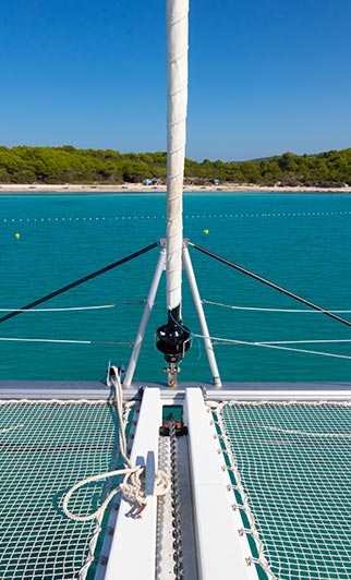 catamaran trampolin de alta calidad